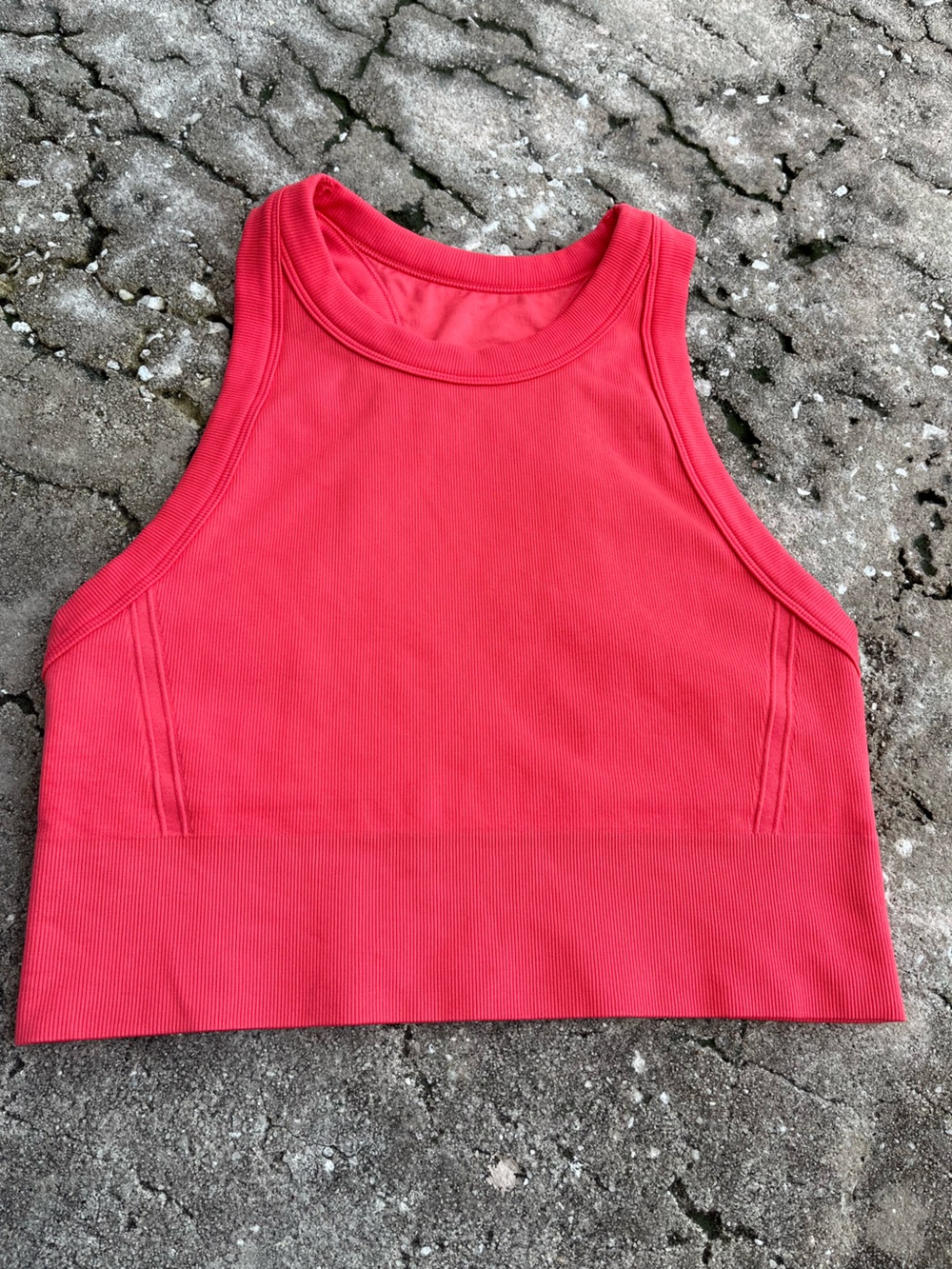 DSG Sleeveless Ribbed Crop Top